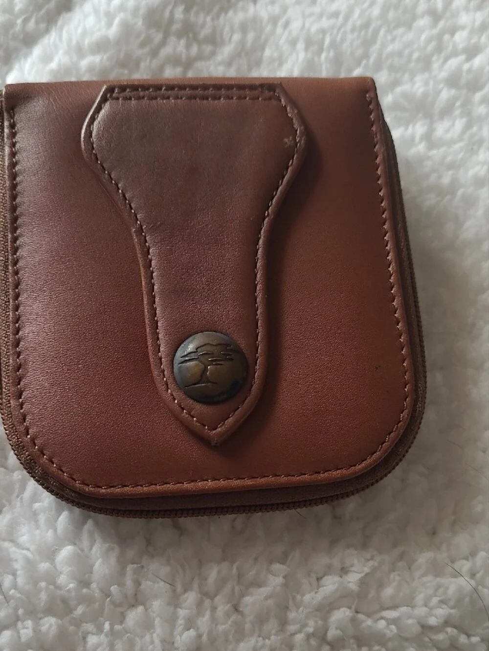 Brown Leather Men’s Matador Wallet Pouch
